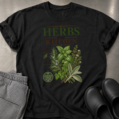 Field Guide to Herbs T-Shirt