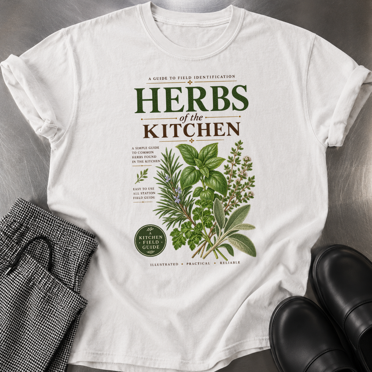 Field Guide to Herbs T-Shirt