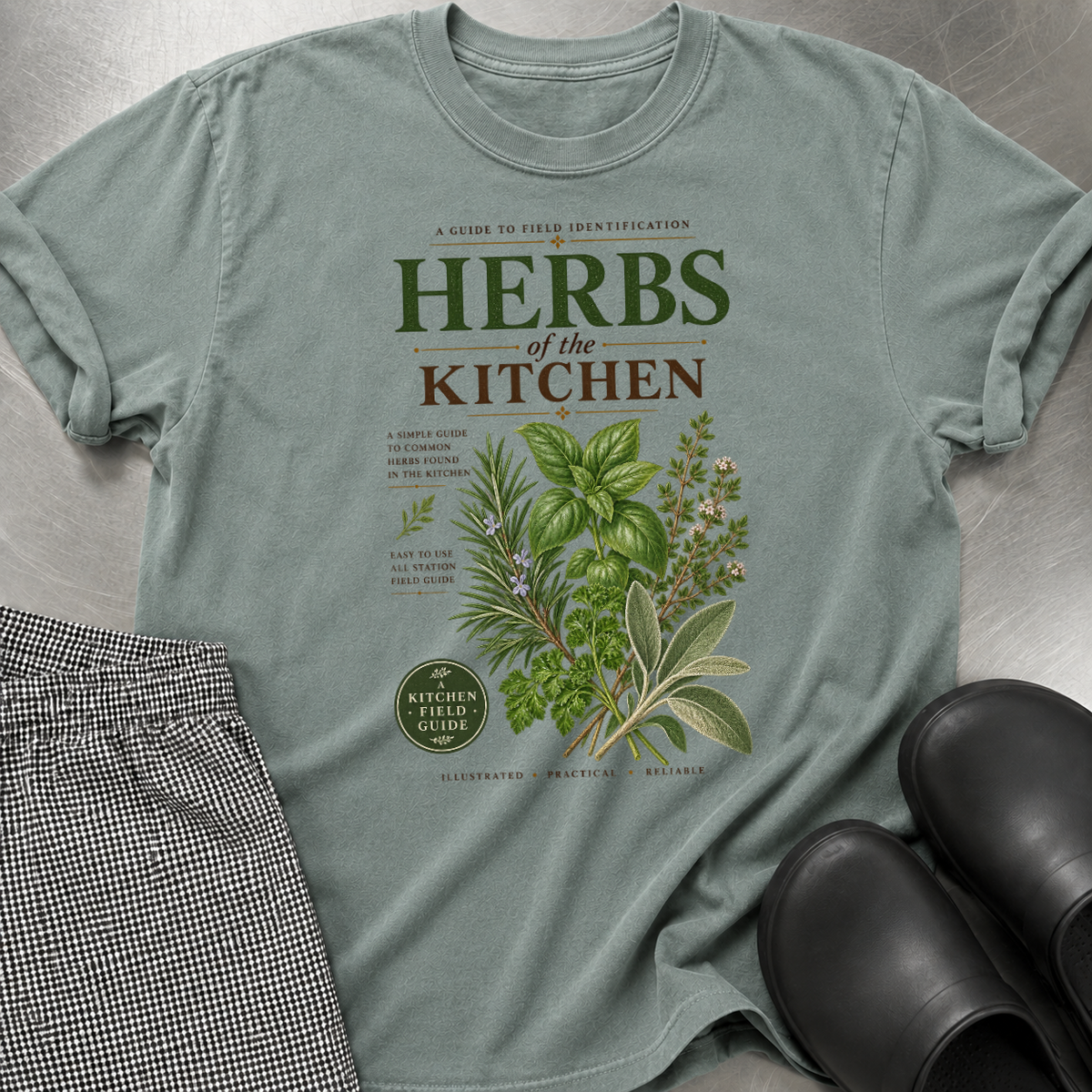 Field Guide to Herbs T-Shirt
