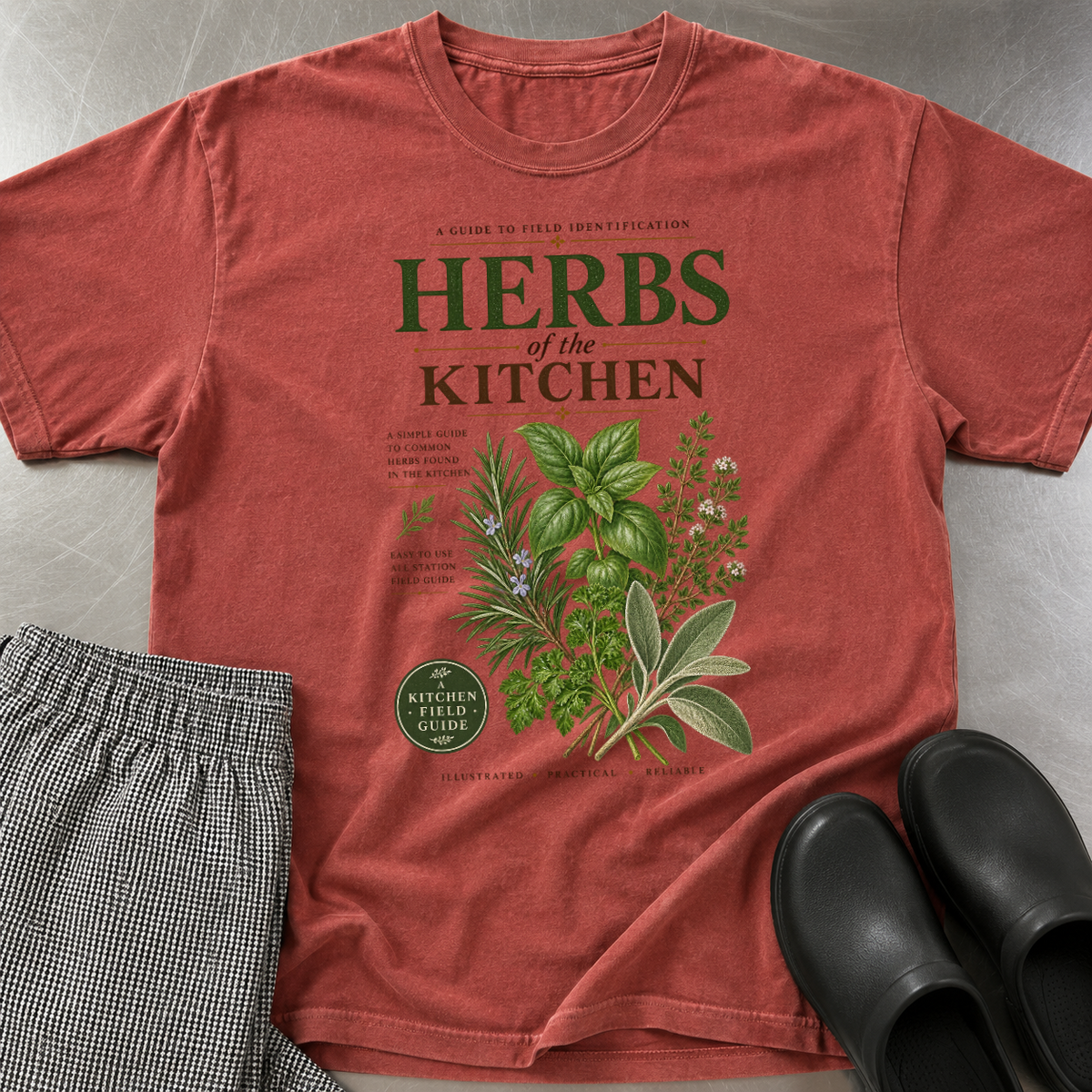Field Guide to Herbs T-Shirt