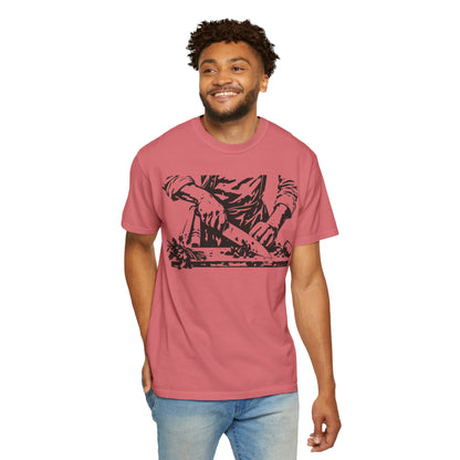 Chef Cutting Vegetables T-shirt
