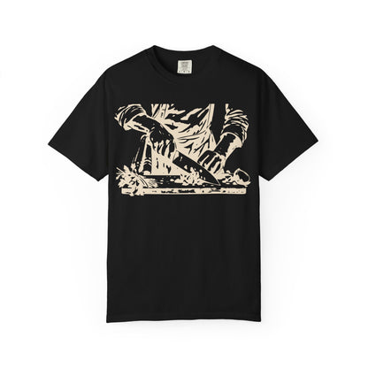 Chef Cutting Vegetables T-shirt