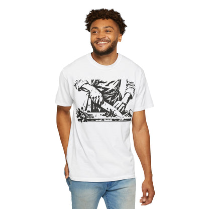 Chef Cutting Vegetables T-shirt
